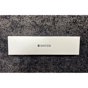 BOX ONLY Apple Watch SE 44mm Space Gray Aluminum Case Black Sport Band Cellular